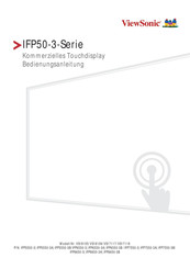 ViewSonic IFP6550-3B Bedienungsanleitung