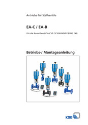 KSB EA-B Serie Betriebs-/Montageanleitung