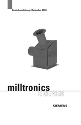 Siemens milltronics E-300 Betriebsanleitung