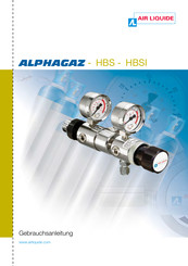 Air Liquide ALPHAGAZ HBSI Serie Gebrauchsanleitung
