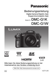 Panasonic Lumix DMC-G1K Bedienungsanleitung