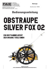 FAIE Silver Fox 02 Bedienungsanleitung