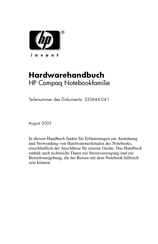 HP Compaq Serie Hardwarehandbuch