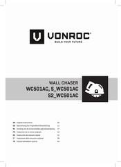VONROC S_WC501AC Bersetzung Der Originalbetriebsanleitung