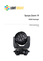 Light Bright Synjax Zoom 19 Bedienungsanleitung
