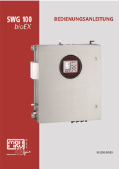 MRU SWG 100 bioEX Bedienungsanleitung
