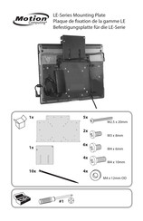 Motion Computing LE1700 Montageanleitung