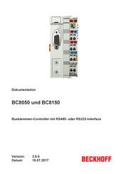 Beckhoff BC8050 Dokumentation