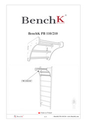 BenchK PB 110 Montageanleitung
