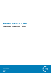 Dell OptiPlex 5480 All-in-One Einrichtung Und Technische Daten