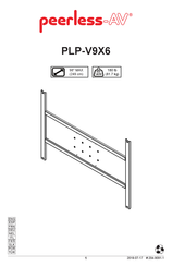 peerless-AV PLP-V9X6 Bedienungsanleitung