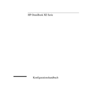 HP OmniBook XE2 Konfigurationshandbuch