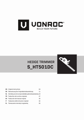 VONROC S_HT501DC Originalbetriebsanleitung