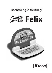 VTech Genius Kid Felix Bedienungsanleitung