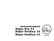 Husqvarna Rider Pro 15 Werkstatt-Handbuch