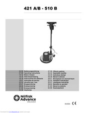 Nilfisk-Advance 421 A Bedienungsanleitung