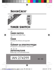Silvercrest IAN 274299 Bedienungs- Und Sicherheitshinweise