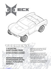 ECX TORMENT ECX4100SEU Bedienungsanleitung