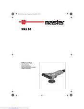 Würth Master WAS 80 Bedienungsanleitung