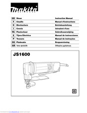 Makita JS1600 Betriebsanleitung
