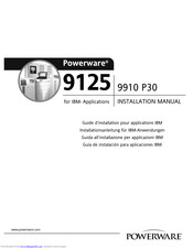 Powerware 9125 Installationsanleitung