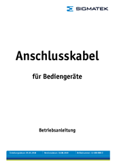 SIGMATEK HGT 835-2 Betriebsanleitung