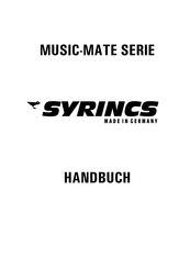 Syrincs MUSIC-MATE-Serie Handbuch