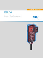 SICK GTB2 Flat Betriebsanleitung