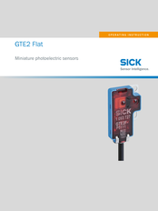 SICK GTE2 Flat Betriebsanleitung