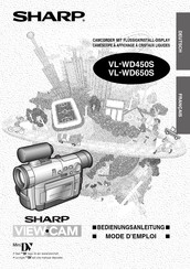 Sharp VL-WD450S Bedienungsanleitung