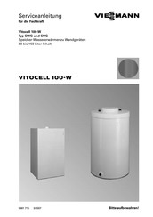 Viessmann Vitocell 100-W Typ SVP Serviceanleitung
