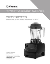 Vitamix TurboBlend Two Speed Bedienungsanleitung