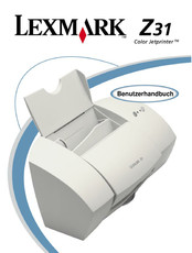 Lexmark Z31 Benutzerhandbuch