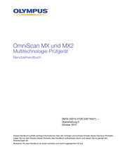 Olympus OmniScan MX Benutzerhandbuch