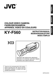 JVC KY-F560 Bedienungsanleitung