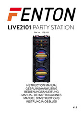Fenton LIVE2101 PARTY STATION Bedienungsanleitung