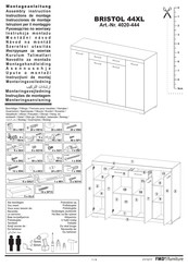FMD//furniture BRISTOL 44XL Montageanleitung