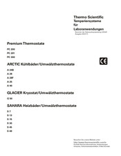 Thermo Fisher Scientific GLACIER G 50 Handbuch