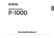 Epson PhotoPC P-1000 Benutzerhandbuch