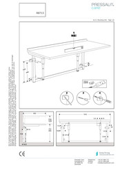 Pressalit Care R8713 Montageanleitung