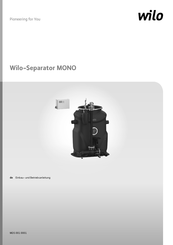 Wilo MONO NS 10 Einbau- Und Betriebsanleitung