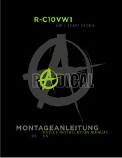 RADICAL R-C10VW1 Montageanleitung