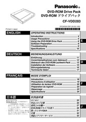 Panasonic CF-VDD283 Bedienungsanleitung