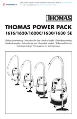 Thomas 1620 C power pack Gebrauchsanweisung
