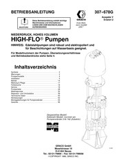 Graco HIGH-FLO 218-513 Betriebsanleitung