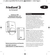 Honeywell Friedland L620 BLK Bedienungsanleitung Und Garantie