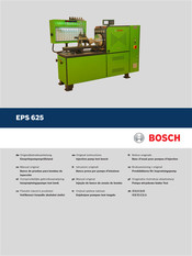 Bosch EPS 625 Originalbetriebsanleitung