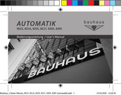 Bauhaus AUTOMATIK 8285 Bedienungsanleitung