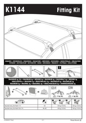 Yakima K1144 Montageanleitung