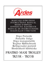 ARDES PRATIKO MAXI TROLLEY TK53R Anweisunghandbuch